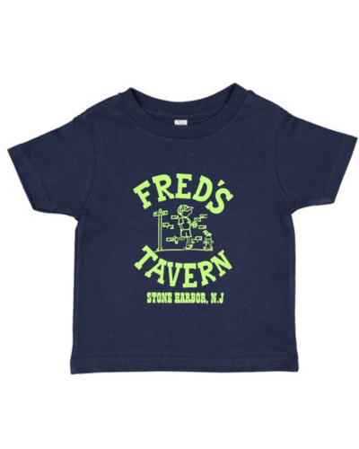 Youth Tee - Navy/Green