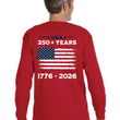 Load image into Gallery viewer, Long Sleeve USA 250 Year Celebration Tee

