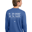 Load image into Gallery viewer, Coordinates Long Sleeve Flo Blue Tee
