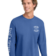 Load image into Gallery viewer, Coordinates Long Sleeve Flo Blue Tee
