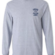 Load image into Gallery viewer, Gray American Flag Long Sleeve Tee (Also Available in Red)
